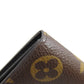 LOUIS VUITTON Long Wallet Purse M80726 Monogram reverse Brown Portefeuille Sara Women Used Authentic