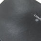 CHANEL Long Wallet Purse lambskin black Matelasse SilverMetal Women Used Authentic