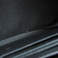 CHANEL Long Wallet Purse lambskin black Matelasse SilverMetal Women Used Authentic