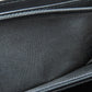 CHANEL Long Wallet Purse lambskin black Matelasse SilverMetal Women Used Authentic