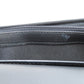 CHANEL Long Wallet Purse lambskin black Matelasse SilverMetal Women Used Authentic
