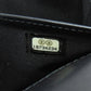 CHANEL Long Wallet Purse lambskin black Matelasse SilverMetal Women Used Authentic