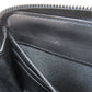 CHANEL Long Wallet Purse Calfskin black Boy chanel Women Used Authentic
