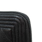 CHANEL Long Wallet Purse Calfskin black Boy chanel Women Used Authentic