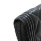 CHANEL Long Wallet Purse Calfskin black Boy chanel Women Used Authentic