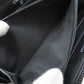 CHANEL Long Wallet Purse Calfskin black Boy chanel Women Used Authentic