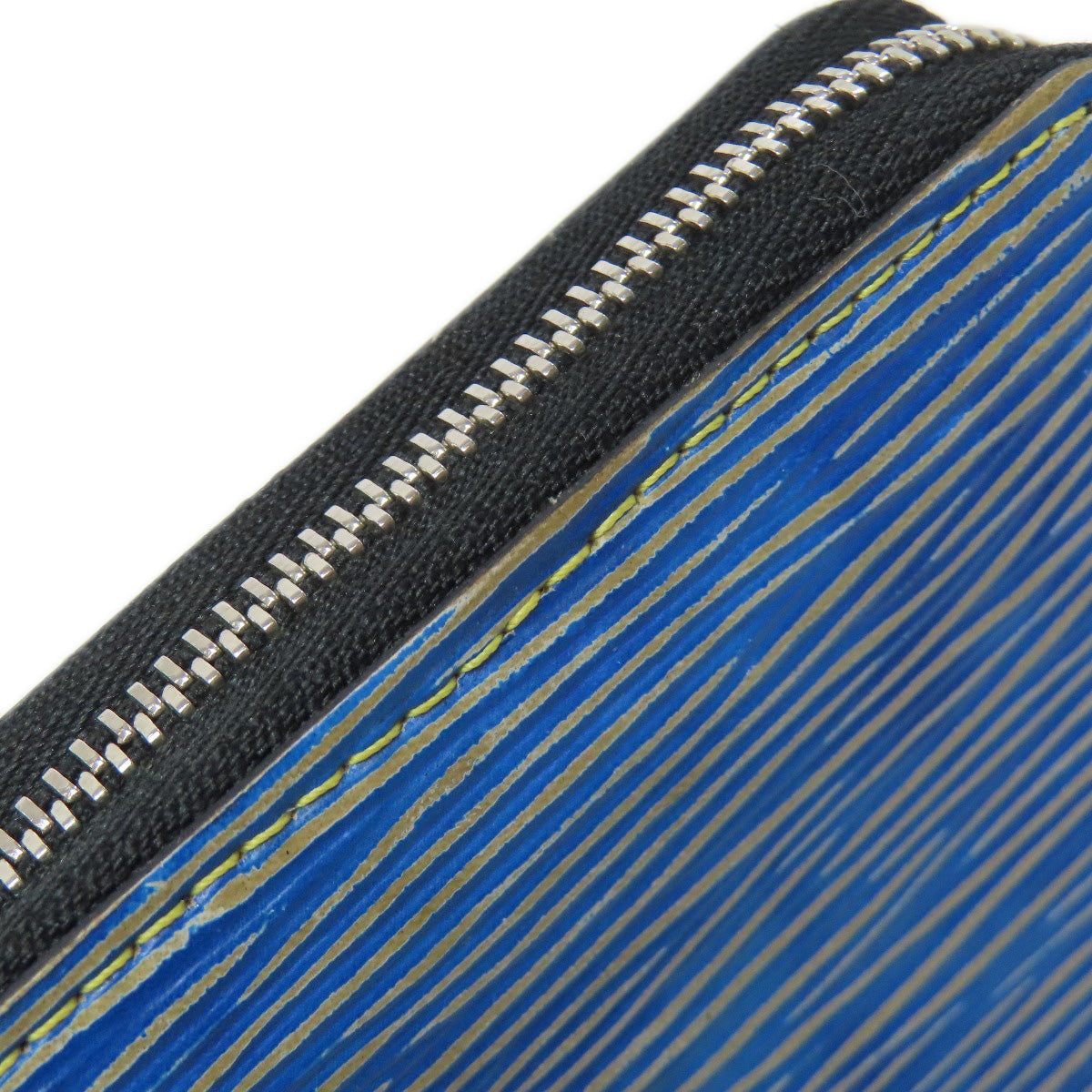 LOUIS VUITTON Coin case M61191 Epi blue Zippy coin purse