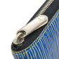 LOUIS VUITTON Coin case M61191 Epi blue Zippy coin purse