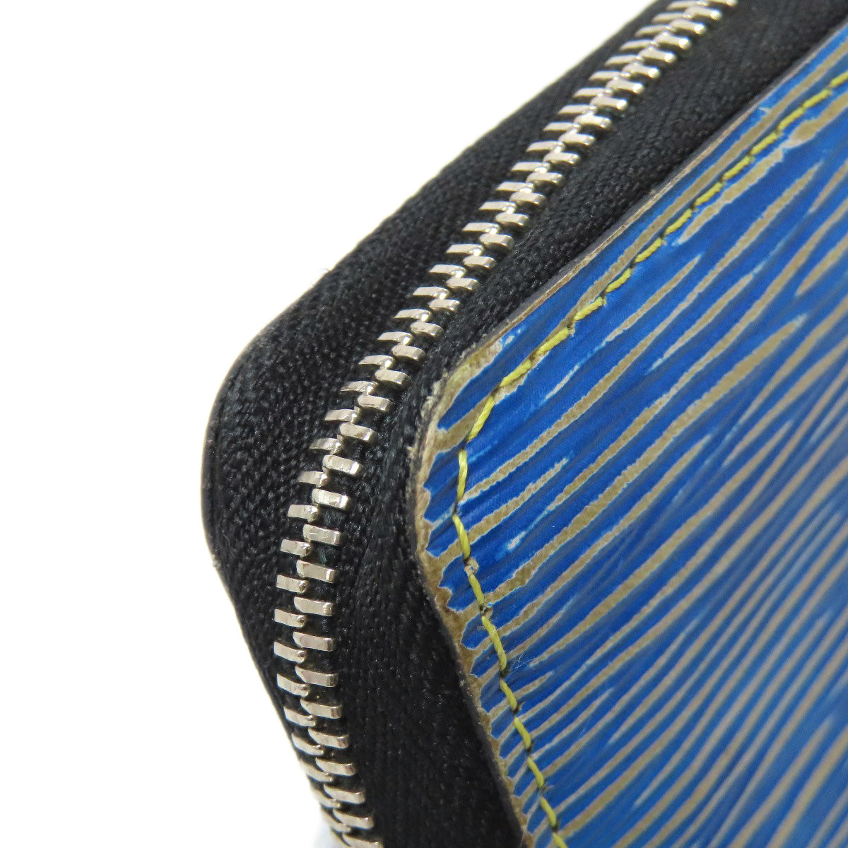 LOUIS VUITTON Coin case M61191 Epi blue Zippy coin purse