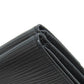 LOUIS VUITTON Bifold Wallet M63482 Epi black Porto Monnaie Vie Carte Credit Women Used Authentic