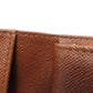 LOUIS VUITTON Bifold Wallet M61663 Monogram canvas Brown Portomon Vienova Women Used Authentic