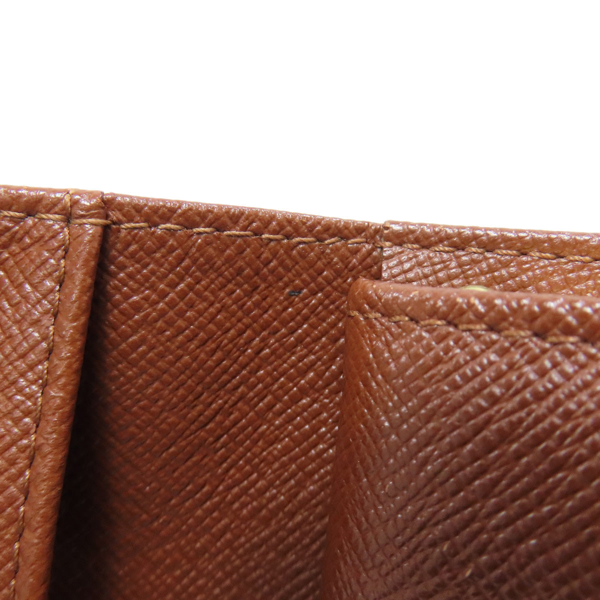 LOUIS VUITTON Bifold Wallet M61663 Monogram canvas Brown Portomon Vienova Women Used Authentic