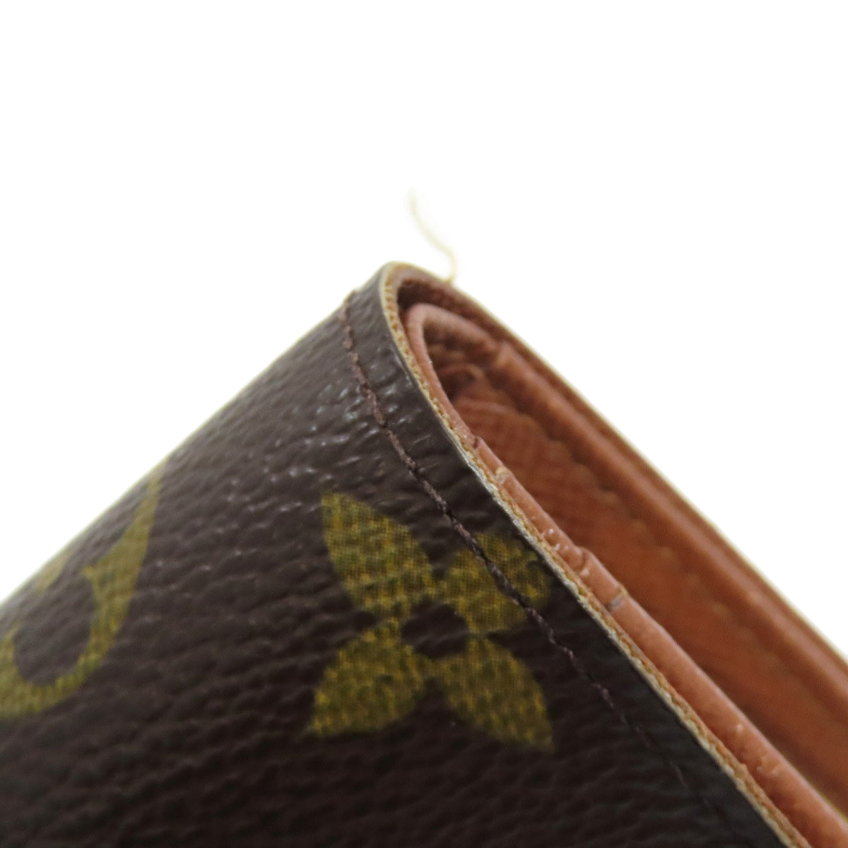 LOUIS VUITTON Bifold Wallet M61663 Monogram canvas Brown Portomon Vienova Women Used Authentic