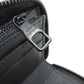 LOUIS VUITTON Long Wallet Purse M69047 Ann Platt black Zippy wallet Vertical Women Used Authentic