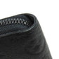 LOUIS VUITTON Long Wallet Purse M69047 Ann Platt black Zippy wallet Vertical Women Used Authentic