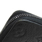 LOUIS VUITTON Long Wallet Purse M69047 Ann Platt black Zippy wallet Vertical Women Used Authentic