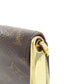 LOUIS VUITTON Long Wallet Purse M41896 Monogram canvas Brown Zippy wallet Women Used Authentic