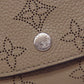 LOUIS VUITTON Bifold Wallet M62542 Monogram Mahina beige Portefeuille Iris Compact Women Used Authentic