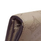 LOUIS VUITTON Bifold Wallet M62542 Monogram Mahina beige Portefeuille Iris Compact Women Used Authentic