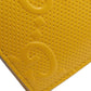 GUCCI Bifold Wallet 625555 leather yellow GG emboss mens Used Authentic