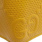 GUCCI Bifold Wallet 625555 leather yellow GG emboss mens Used Authentic