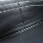 LOEWE Long Wallet Purse leather gray Zip Around Women Used Authentic