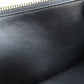 LOEWE Long Wallet Purse leather gray Zip Around Women Used Authentic