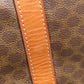 CELINE Boston Duffel bag PVC Brown Macadam