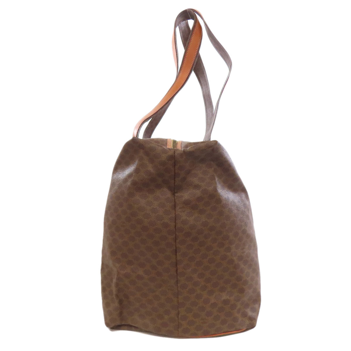 CELINE Boston Duffel bag PVC Brown Macadam