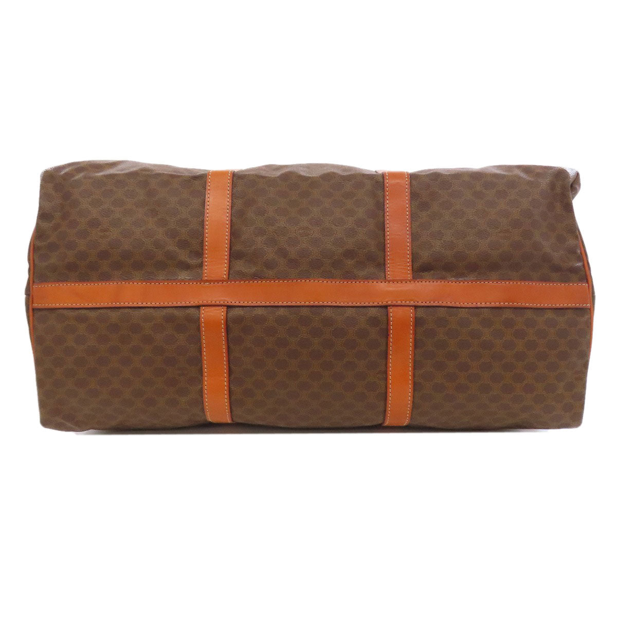 CELINE Boston Duffel bag PVC Brown Macadam