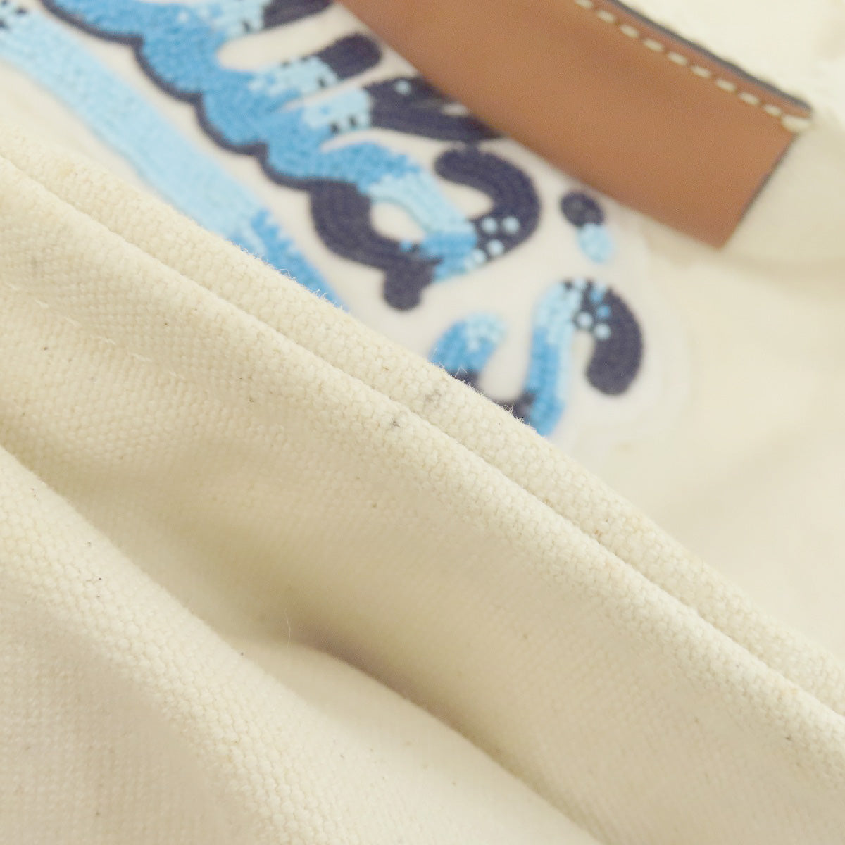 LOEWE Tote Bag canvas white Paula's Ibiza
