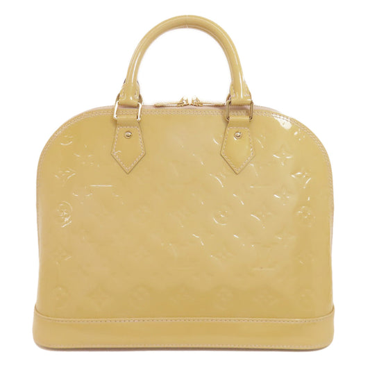 LOUIS VUITTON Handbag M90101 Vernis yellow Alma PM