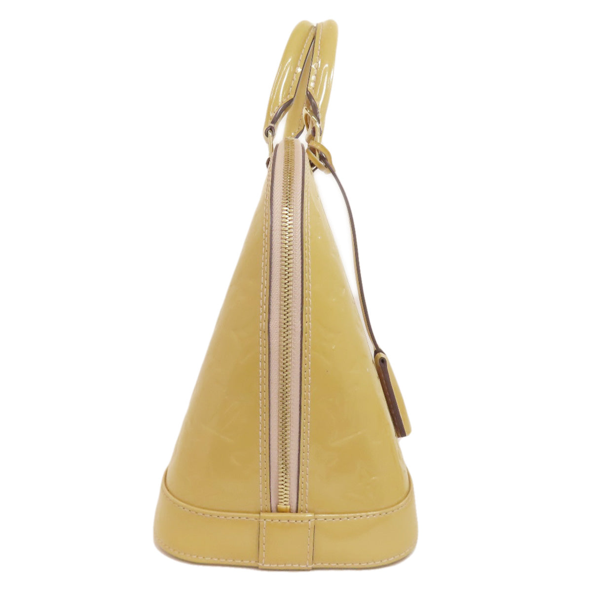 LOUIS VUITTON Handbag M90101 Vernis yellow Alma PM