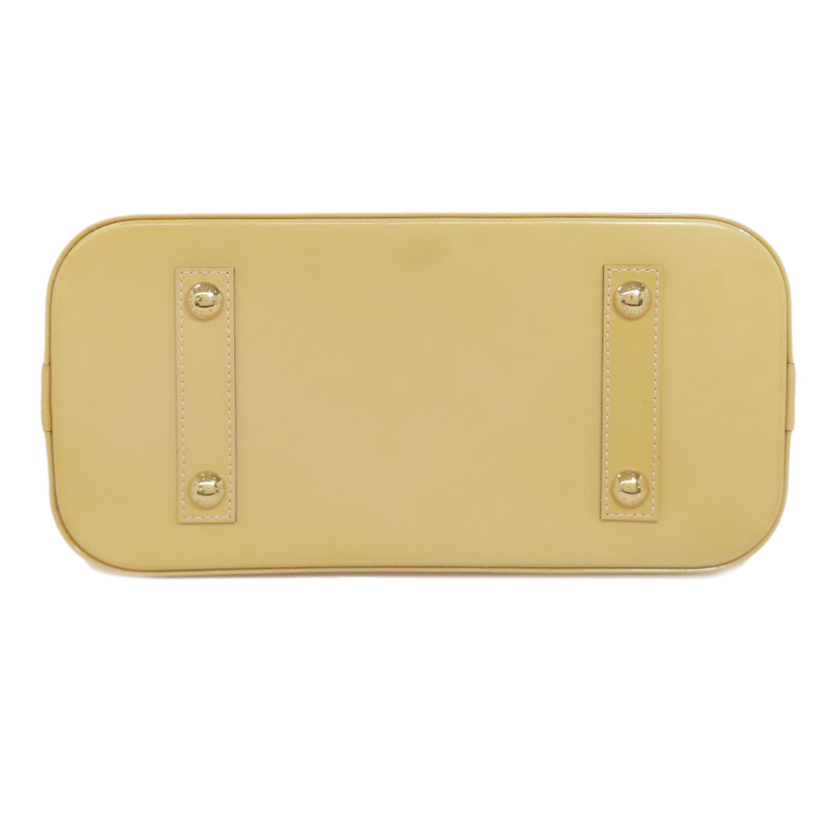 LOUIS VUITTON Handbag M90101 Vernis yellow Alma PM