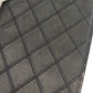 CHANEL Long Wallet Purse Calfskin black stitch Women Used Authentic