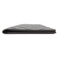 CHANEL Long Wallet Purse Calfskin black stitch Women Used Authentic
