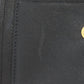 BALENCIAGA Bifold Wallet 650871 leather black logo Women Used Authentic