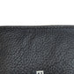 BALENCIAGA Bifold Wallet 650871 leather black logo Women Used Authentic