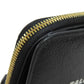 BALENCIAGA Bifold Wallet 650871 leather black logo Women Used Authentic