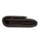 GUCCI Long Wallet Purse 523153 PVC Brown Ophidia GG Continental Women Used Authentic