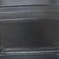 CELINE Bifold Wallet Calfskin black Small flap wallet Triomphe Women Used Authentic