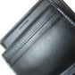 CELINE Bifold Wallet Calfskin black Small flap wallet Triomphe Women Used Authentic