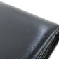 CELINE Bifold Wallet Calfskin black Small flap wallet Triomphe Women Used Authentic
