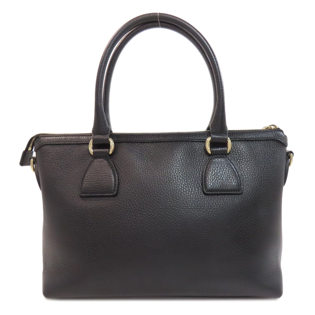 GUCCI Handbag 449659 leather black Outlet Interlocking G Charm