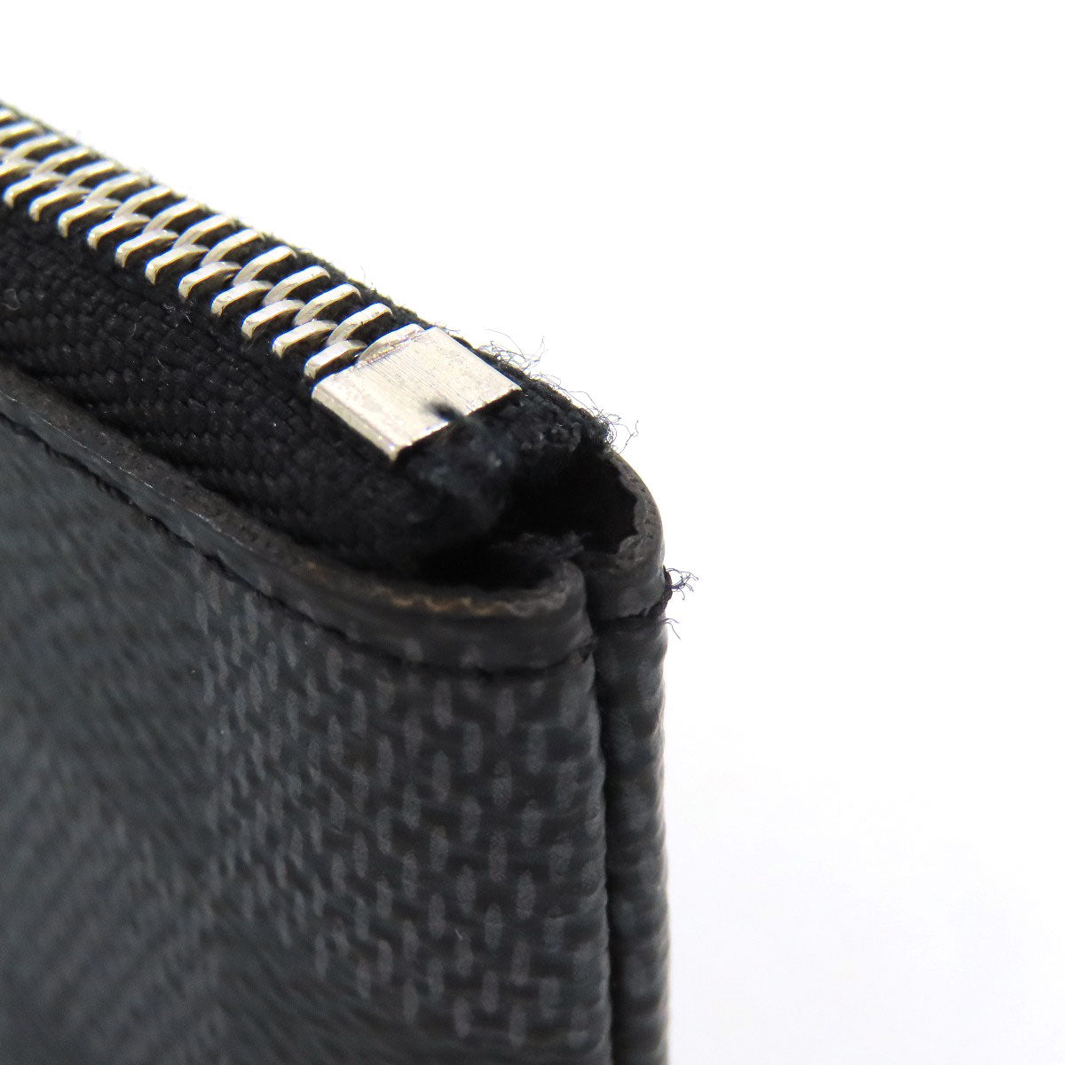 LOUIS VUITTON Coin case N60155 Damier canvas gray Pochette Kle mens Used Authentic