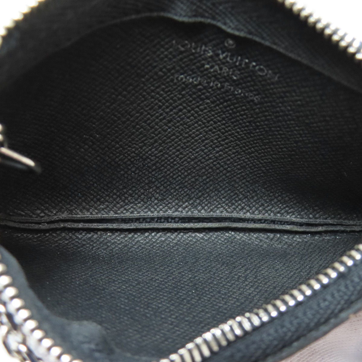 LOUIS VUITTON Coin case N60155 Damier canvas gray Pochette Kle mens Used Authentic