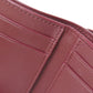 LOEWE Bifold Wallet Calfskin Red Compact Wallet Anagram Women Used Authentic
