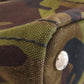 PRADA Handbag B2642B canvas Brown Canapa camouflage 2WAY Women Used Authentic