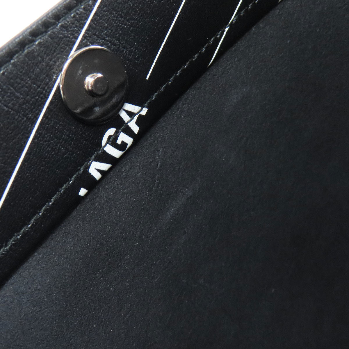 BALENCIAGA Tote Bag 552870 Calfskin black logo