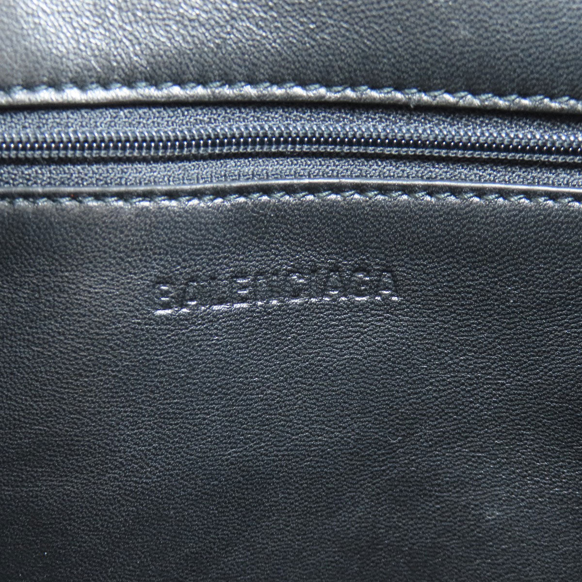 BALENCIAGA Tote Bag 552870 Calfskin black logo